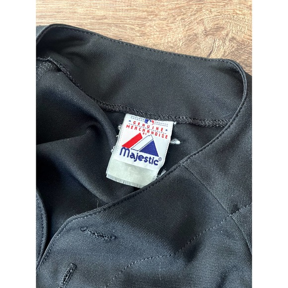 Toronto Bluejays MLB jersey black large majestic genuine merchandise - Picture 3 of 3